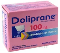 Doliprane 100 Mg Poudre Pour Solution Buvable En Sachet-dose B/12 à Agen