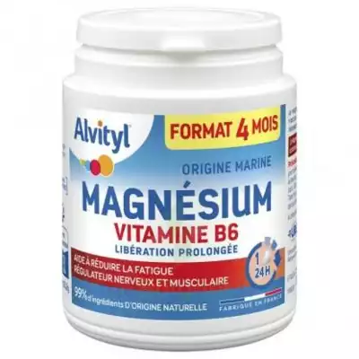 Alvityl Magnésium Vitamine B6 Libération Prolongée Comprimés Lp Pot/120 à Agen